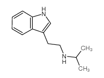 N-[2-(1H-吲哚-3-基)乙基]丙-2-胺 结构式