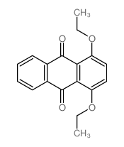 1,4-二乙氧基-9,10-蒽二酮 结构式