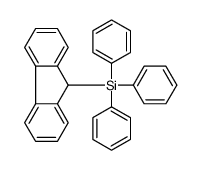 9H-Fluorene, 9-(triphenylsilyl)- 结构式