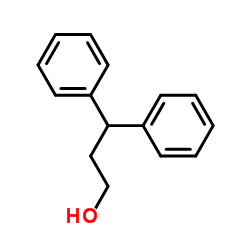3,3-二苯基丙醇 结构式