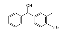 4-氨基-3甲基-α-苯基苯甲醇 结构式