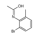N-(2-溴-6-甲基苯基)乙酰胺 结构式
