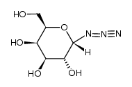1-三氮-α-D-半乳糖 结构式