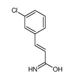 3-(3-氯苯基)丙烯酰胺 结构式