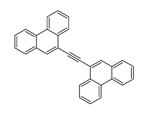 Phenanthrene, 9,9'-(1,2-ethynediyl)bis- 结构式