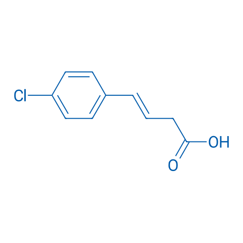 4-(4-Chloro-phenyl)-but-3-enoic acid 结构式