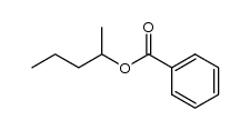 2-戊醇-2-苯甲酸酯 结构式