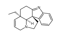 (3aR,10bR)-3aα-Ethyl-3a,4,5,11,12,13aα-hexahydro-1H-indolizino[8,1-cd]carbazole 结构式
