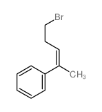 Benzene, (4-bromo-1-methyl-1-buten-1-yl)- 结构式