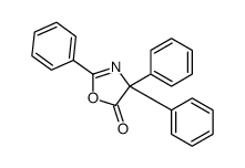 triphenyl-4,5-dihydro-1,3-oxazol-5-one 结构式