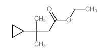 3-环丙基-3-甲基丁酸乙酯 结构式