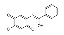 Benzamide, N-(4-chloro-3,6-dioxo-1,4-cyclohexadien-1-yl)- 结构式