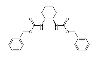 Carbamic acid, N,N'-(1R,2R)-1,2-cyclohexanediylbis-, C,C'-bis(phenylmethyl) ester 结构式
