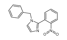 1-苄基-2-(2-硝基苯基)咪唑 结构式