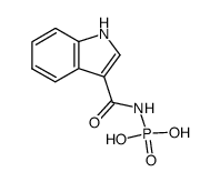 Phosphoramidic acid, (1H-indol-3-ylcarbonyl)- (9CI) 结构式