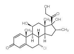 阿氯米松 结构式