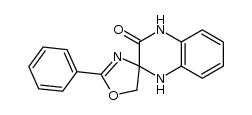 2-苯基-1',4'-二氢螺[恶唑-4(5H),2'(3'H)-喹喔啉]-3'-酮 结构式