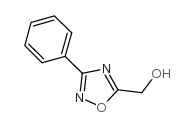 3-苯基-1,2,4-噁二唑-5-甲醇 结构式