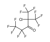 2-氯-1,1,1,4,4,5,5,5-八氟-2-(三氟甲基)-3-戊酮 结构式