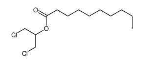 Decanoic acid, 2-chloro-1-(chloromethyl)ethyl ester 结构式