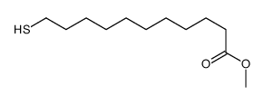 11-巯基十一烯酸甲酯 结构式