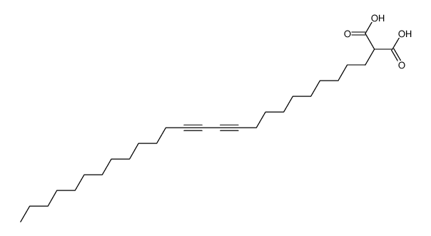 Propanedioic acid, 2-(10,12-pentacosadiyn-1-yl)- 结构式