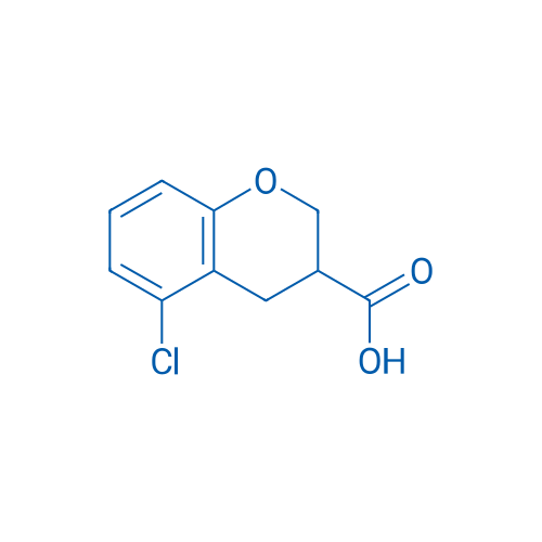 5-氯色满-3-羧酸 结构式