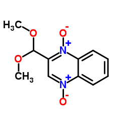 1,4-二氧代-2-甲缩醛基-喹喔啉 结构式