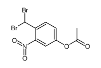 p-Cresol, α,α-dibromo-3-nitro-, acetate (7CI) 结构式