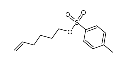 5-己烯-1-醇对甲苯磺酸酯 结构式