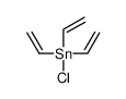 Chlorotrivinylstannane 结构式