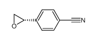 (S)-4-腈基苯基环氧乙烷 结构式