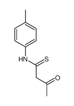 N-(4-甲基苯基)-3-氧代丁硫代酰胺 结构式