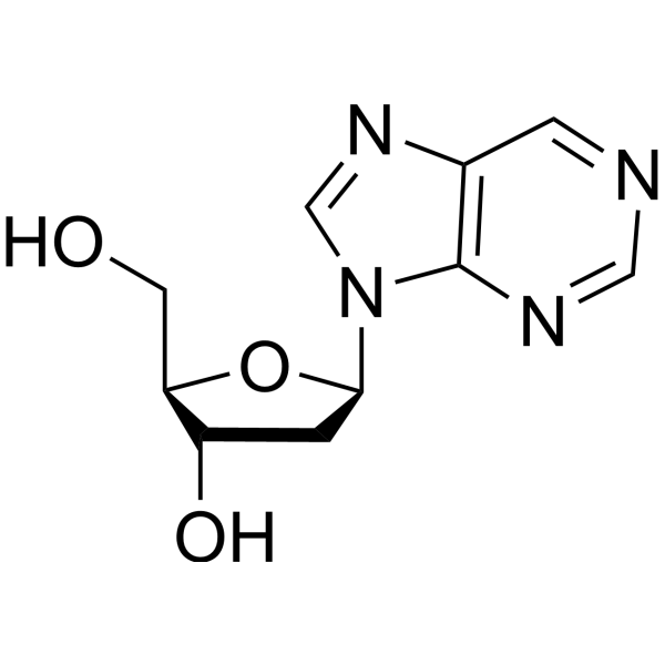 8-叠氮基-2'-脱氧腺苷 结构式