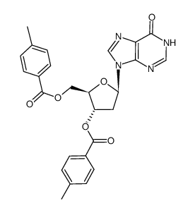 Inosine, 2'-deoxy-, 3',5'-bis(4-methylbenzoate) (9CI) 结构式