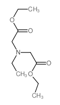 diethyl 2,2'-(ethylazanediyl)diacetate 结构式