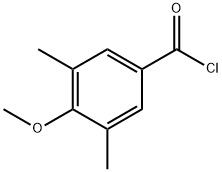 4-甲氧基-3,5-二甲基苯甲酰氯 结构式
