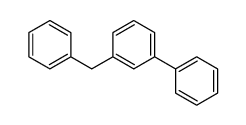 3-苄基-1,1'-联苯 结构式
