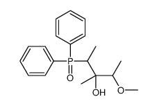 2-(二苯基膦酰基)-4-甲氧基-3-甲基-3-戊醇 结构式