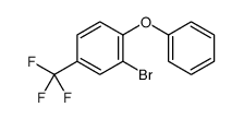 2-溴-1-苯氧基-4-(三氟甲基)苯 结构式