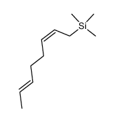 Silane, trimethyl-(2Z,6E)-2,6-octadien-1-yl- 结构式