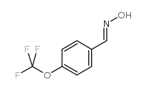4-(三氟甲氧基)苯甲醛肟 结构式