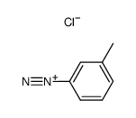 3-甲基苯重氮氯化物 结构式