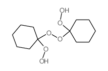 di-(1-hydroperoxycyclohexyl)peroxide 结构式