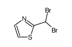 2-(二溴甲基)噻唑 结构式