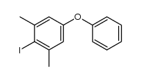 2-碘-1,3-二甲基-5-苯氧基苯 结构式