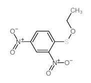 2,4-二硝基苯次磺酸乙酯 结构式