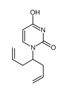 1-[1-(2-丙烯基)-3-丁烯基]-2,4(1H,3H)-嘧啶二酮 结构式