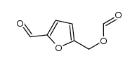 5-(甲酰氧基甲基)糠醛 结构式