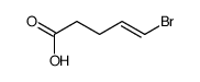 4-Pentenoic acid, 5-bromo-, (Z)- 结构式